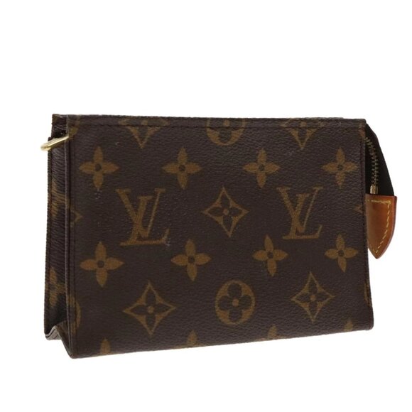 LOUIS VUITTON Monogram Poche Toilette 15 Pouch M47546 LV Auth ar12568 - Picture 10 of 16